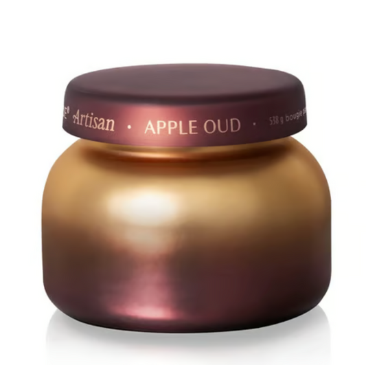 Apple Oud Artisan Tuscan Radiance Signature Candle- 19 oz