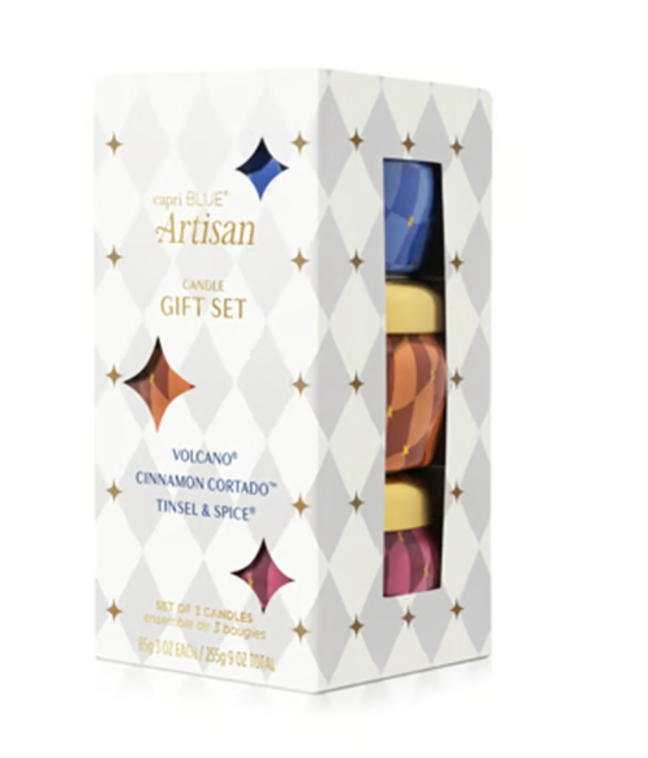 Artisan Winter Bazaar Mini Tin Set