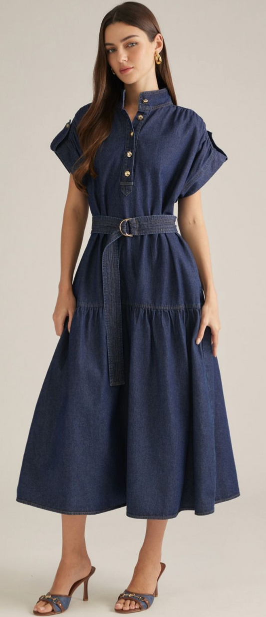 Dark Denim Dress