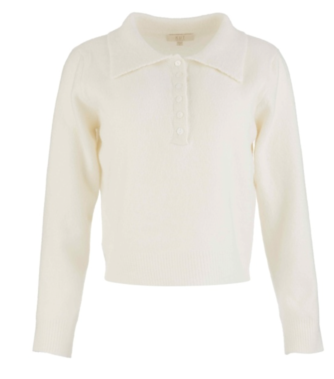 Tassie Long Sleeve Sweater- Cream