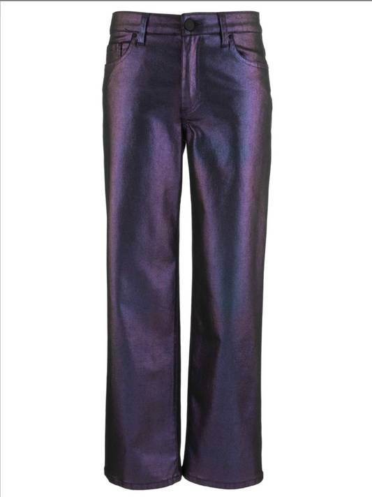 Charlotte High Rise Wide Leg - Electric Violet