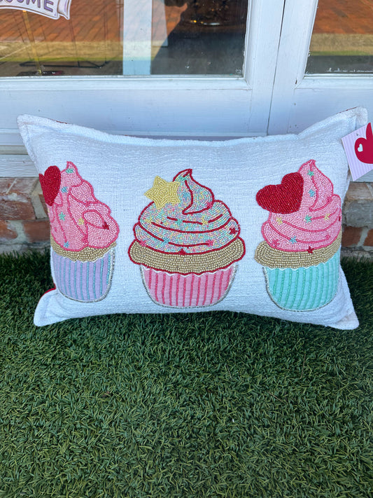 Cupcake Pillow Decor