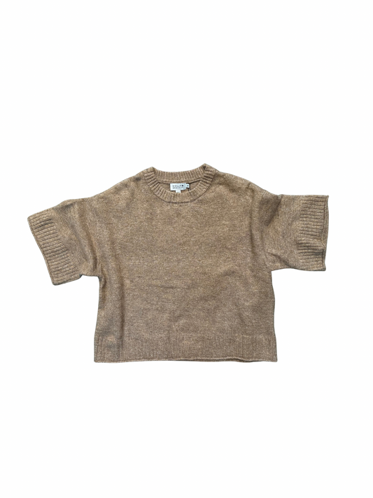 ladies knitted sweater camel