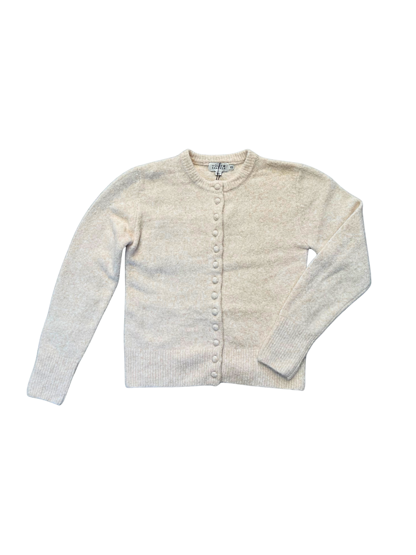 Ladies Knitted Button Up Cardigan