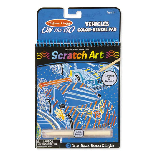 Melissa and Doug Scratch Art - Vehicles