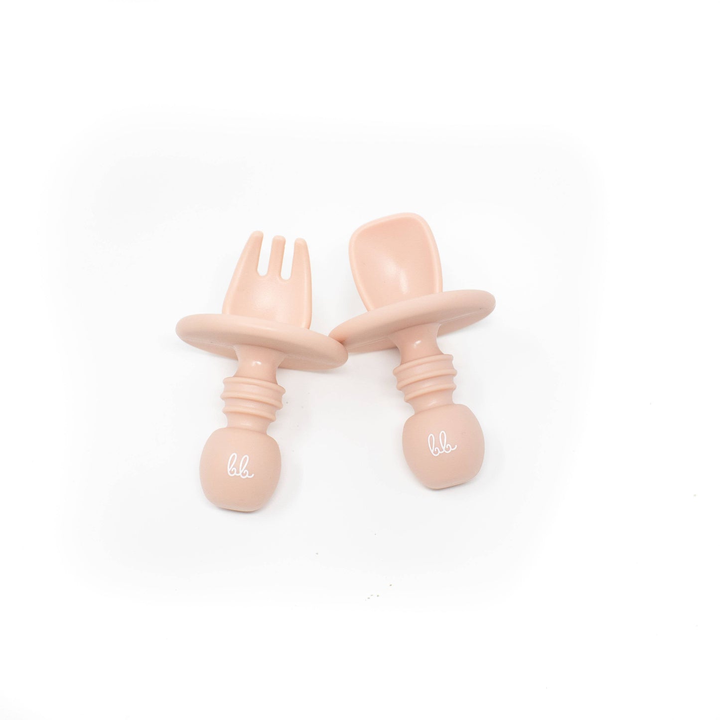 BABY BAR & CO SILICONE UTENSILS - DUSTY PINK