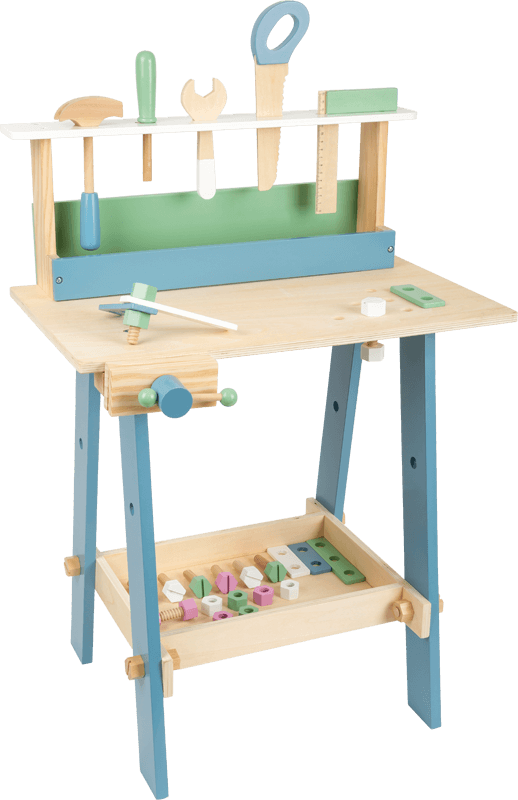 Small Foot Workbench with Accessories Nordic Theme