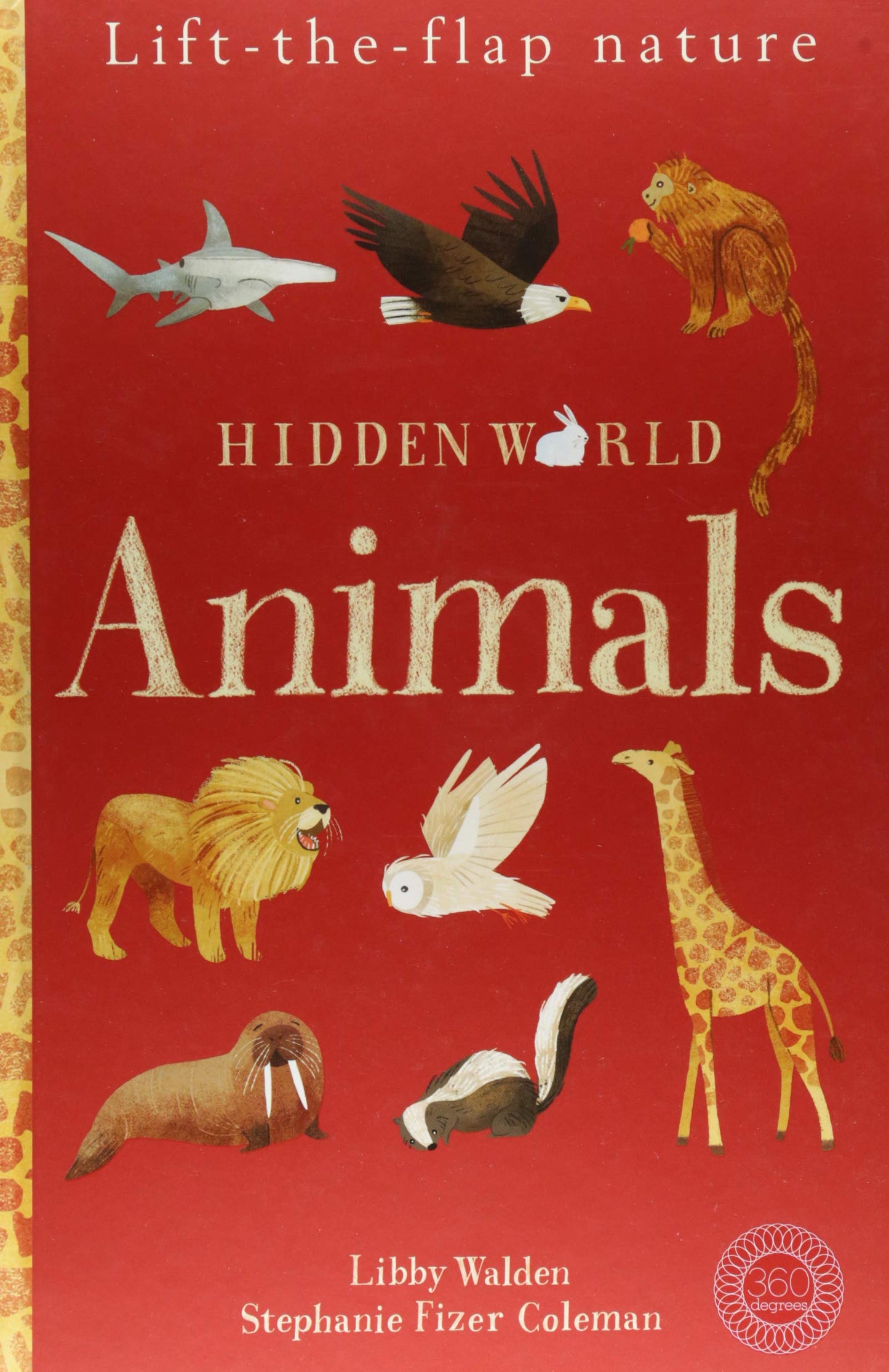 HIDDEN WORLD ANIMALS - BOARD BOOK