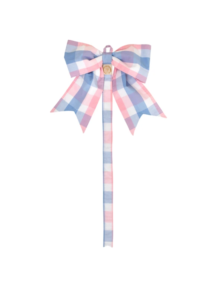 BIBIE BOW HOLDER - CHARLESTON CHARMING PLAID