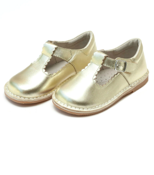 LAMOUR SELINA TSTRAP SHOE - GOLD