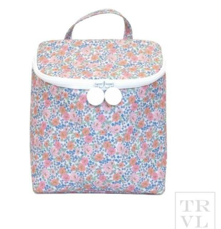 TAKEAWAY LUNCH TOTE - GARDEN FLORAL