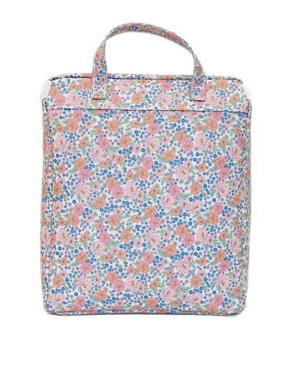 TAKEAWAY LUNCH TOTE - GARDEN FLORAL