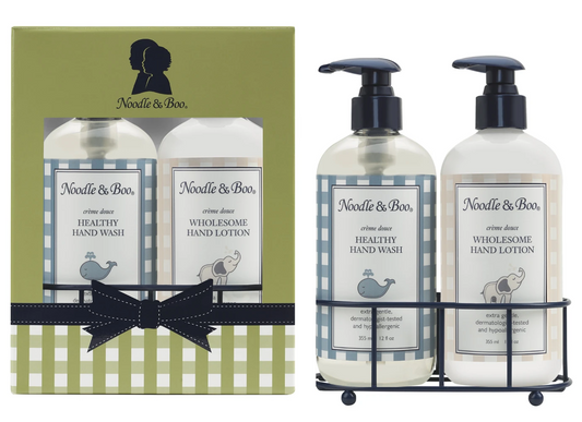 HEALTHY HAND WASH & LOTION CADDY SET