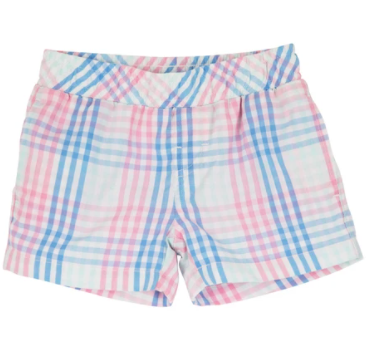 Sheffield Shorts Spring Party Plaid With Worth Avenue White Stork