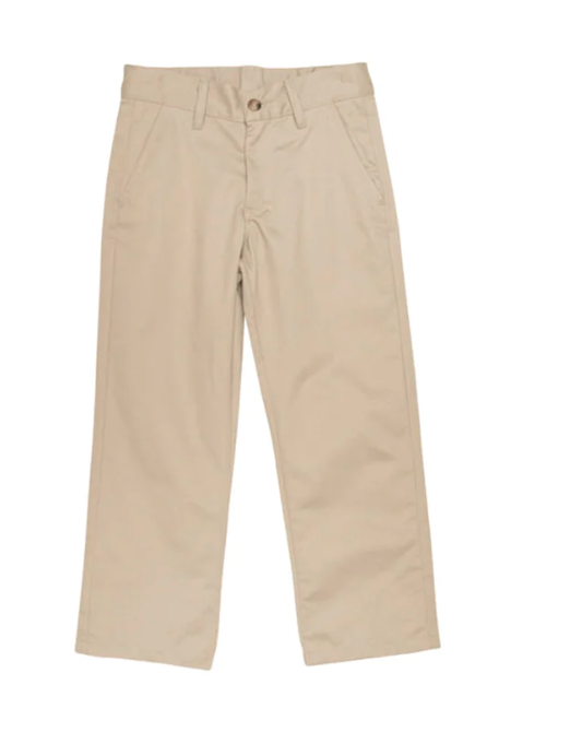 Prep School Pants Keeneland Khaki With Nantucket Navy Stork