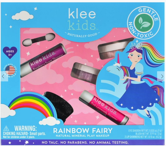 Rainbow Fairy - Klee Kids Natural Mineral Play Makeup Kit