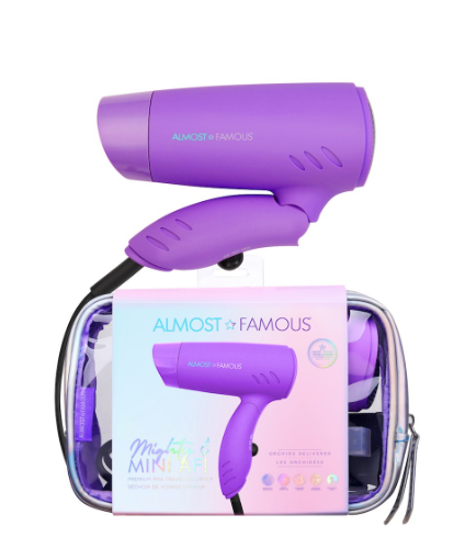 Mini Travel Dryer with Holo Bag