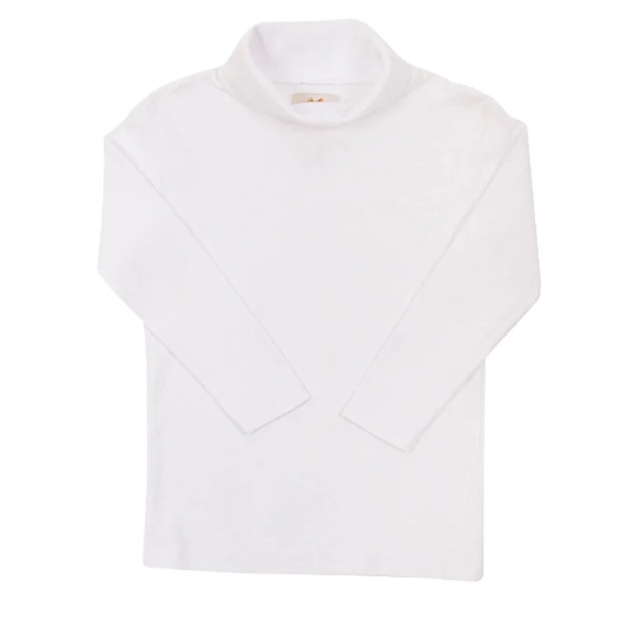 Tatum's Turtleneck (Unisex) Worth Avenue White