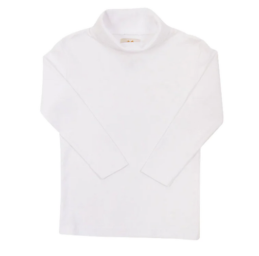 Tatum's Turtleneck (Unisex) Worth Avenue White