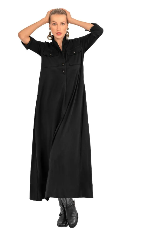 Alli Maxi Dress - Black