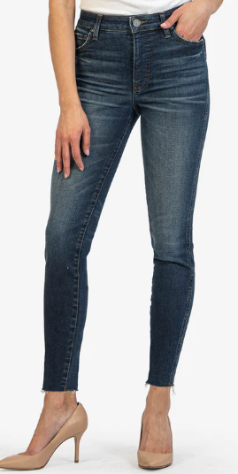 KUT CONNIE HIGH RISE ANKLE SKINNY - REFINE