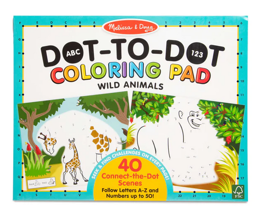 Melissa & Doug Dot Coloring Pad Animal