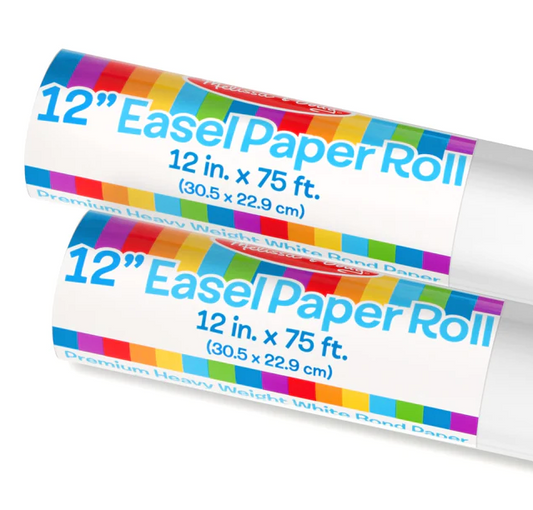 Melissa and Doug 12" Easel Paper Roll (2 Pack)