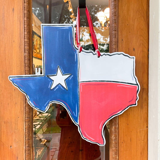 Texas State Door Hanger