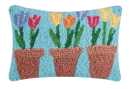 Flowers Hook Pillow