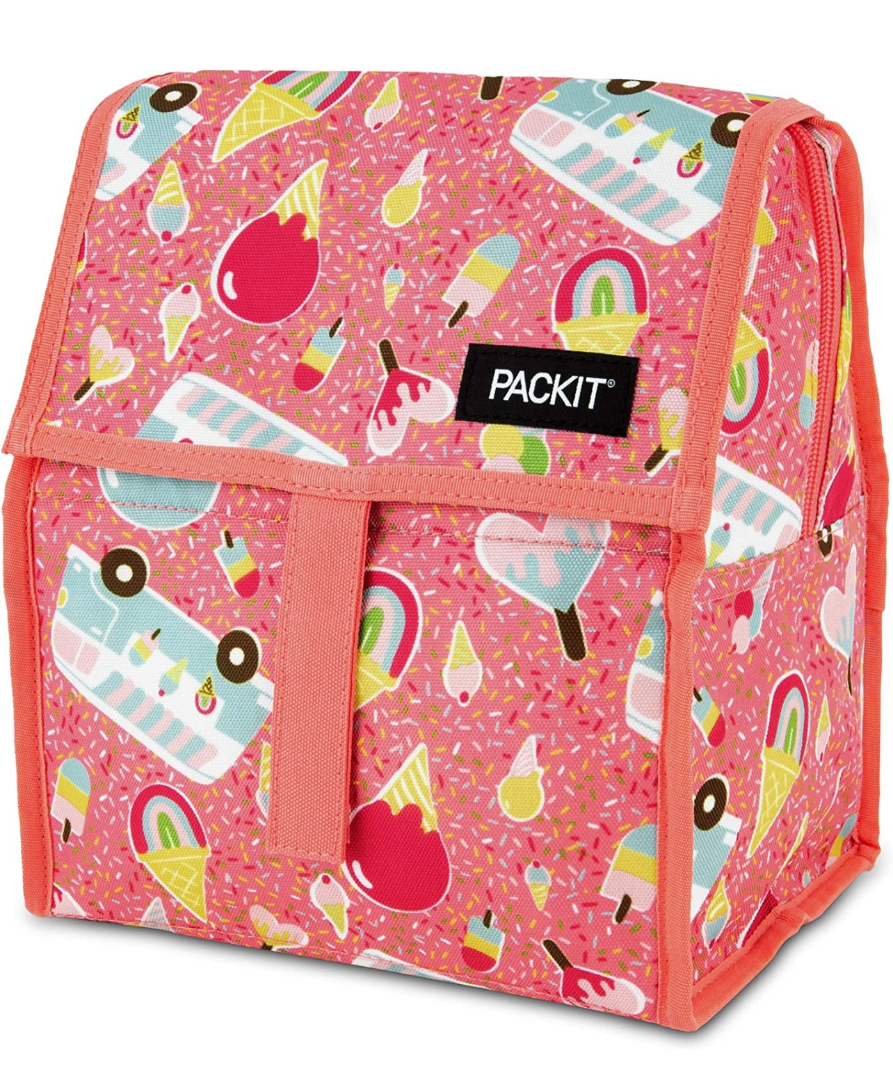 PACKIT FREEZABLE LUNCH TOTE - ICE CREAM