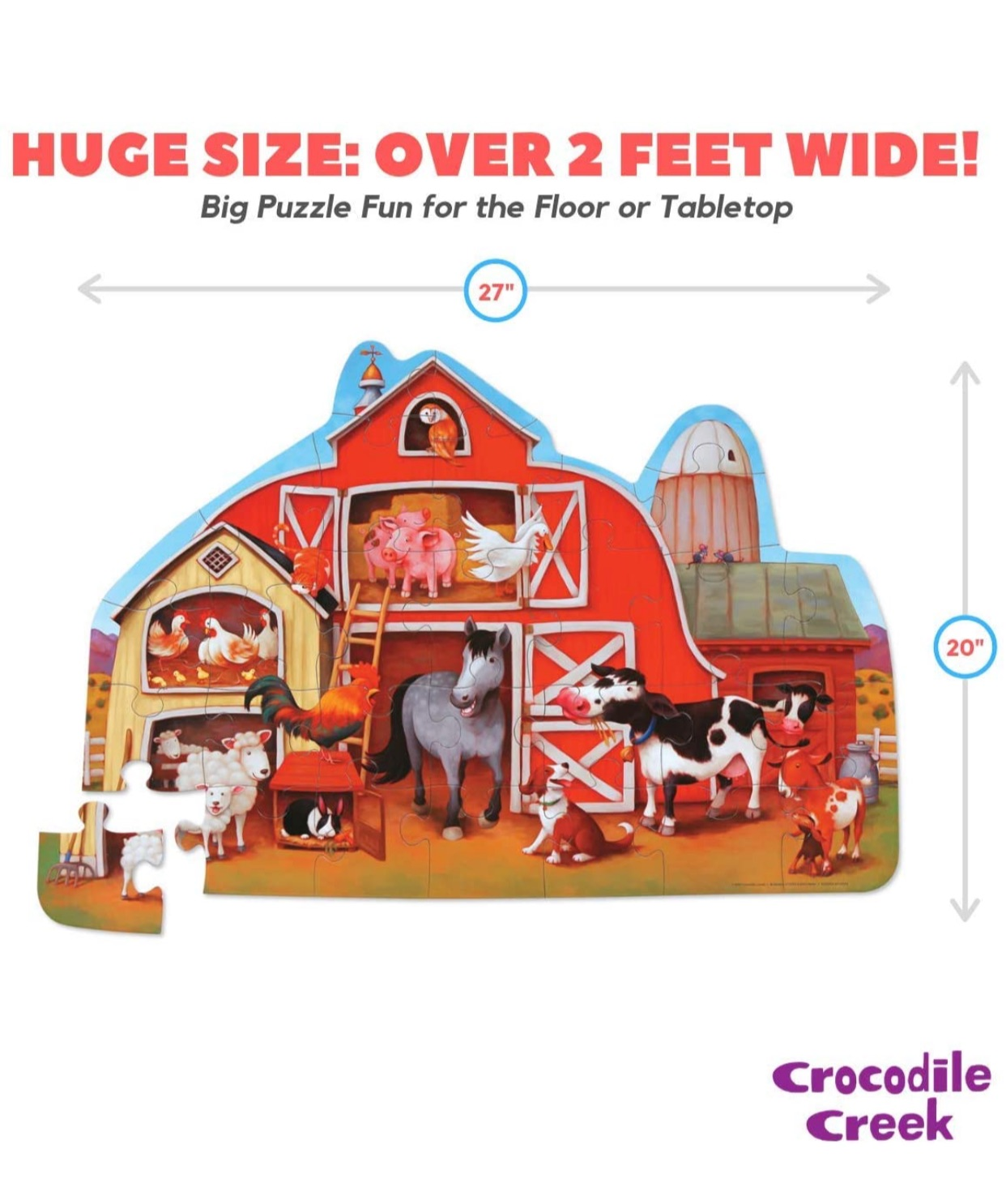 FARMYARD FLOOR PUZZLE