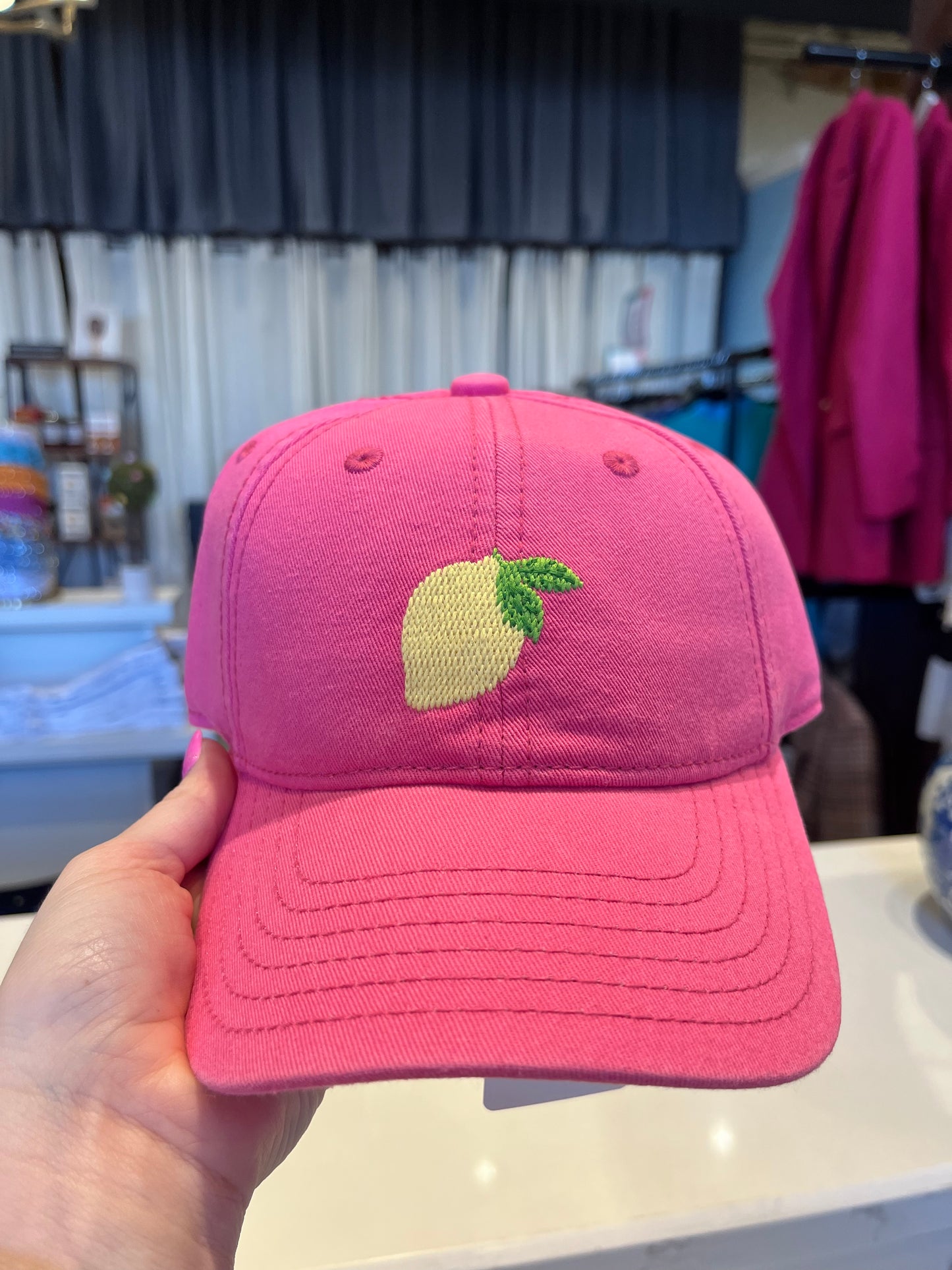 Kids Lemon Bright Pink Hat