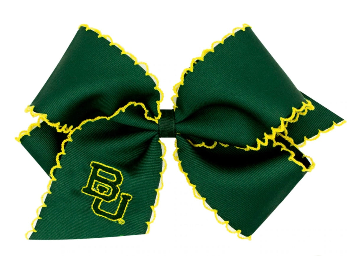 King Embroidered Bow with College