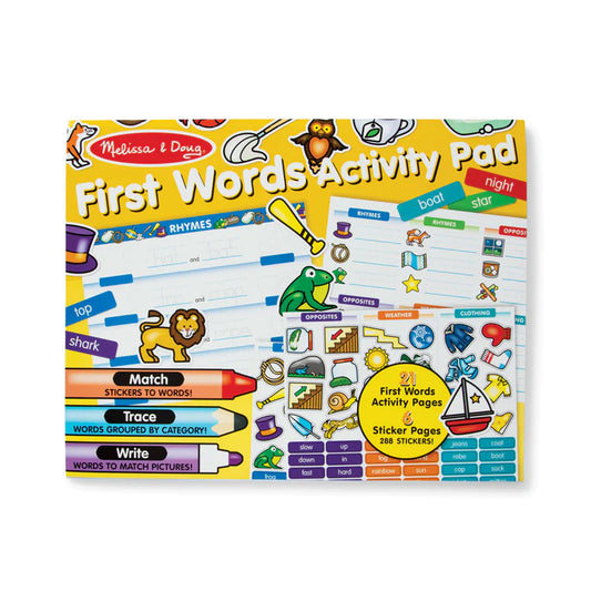 Melissa & Doug First Words Activity Pad