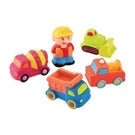 CONSTRUCTION BATH TOY SET