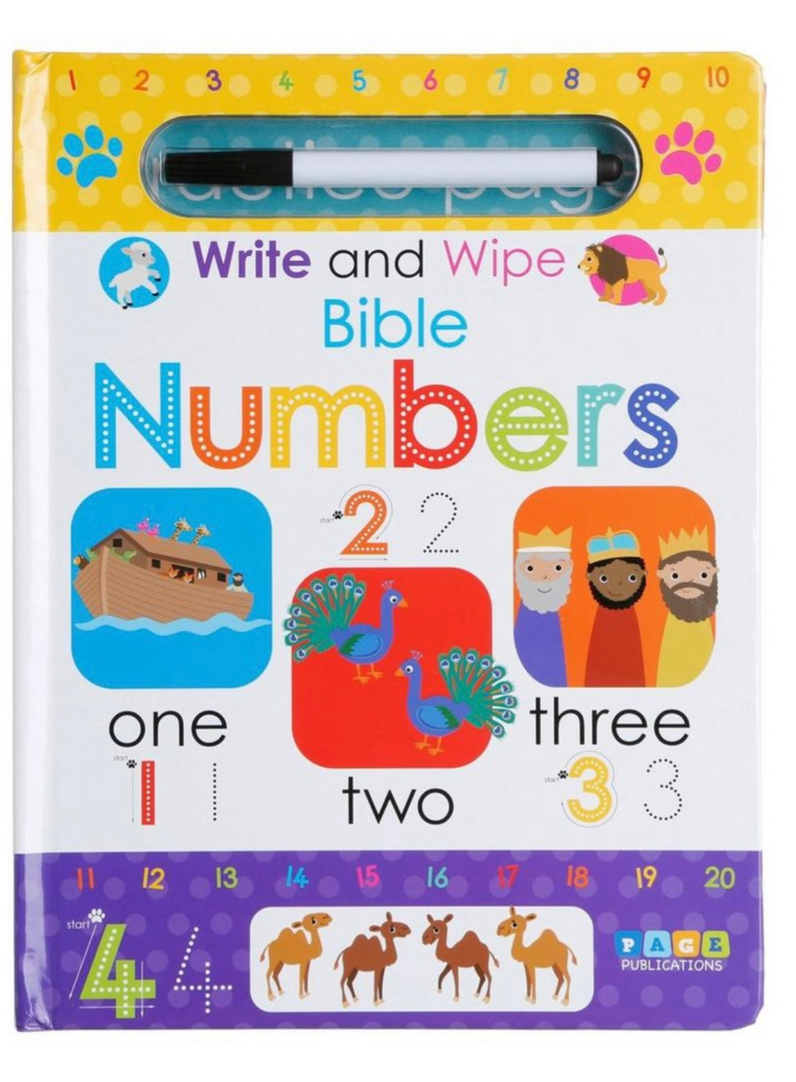 BIBLE NUMBERS - WRITE AND WIPE