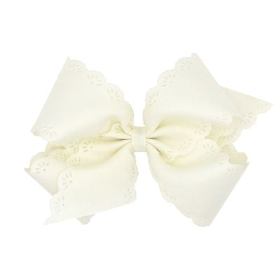 Wee Ones Small Eyelet Trim Bow